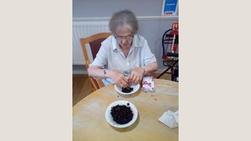 Glasgow care home Residents get experimental with jam making afternoon